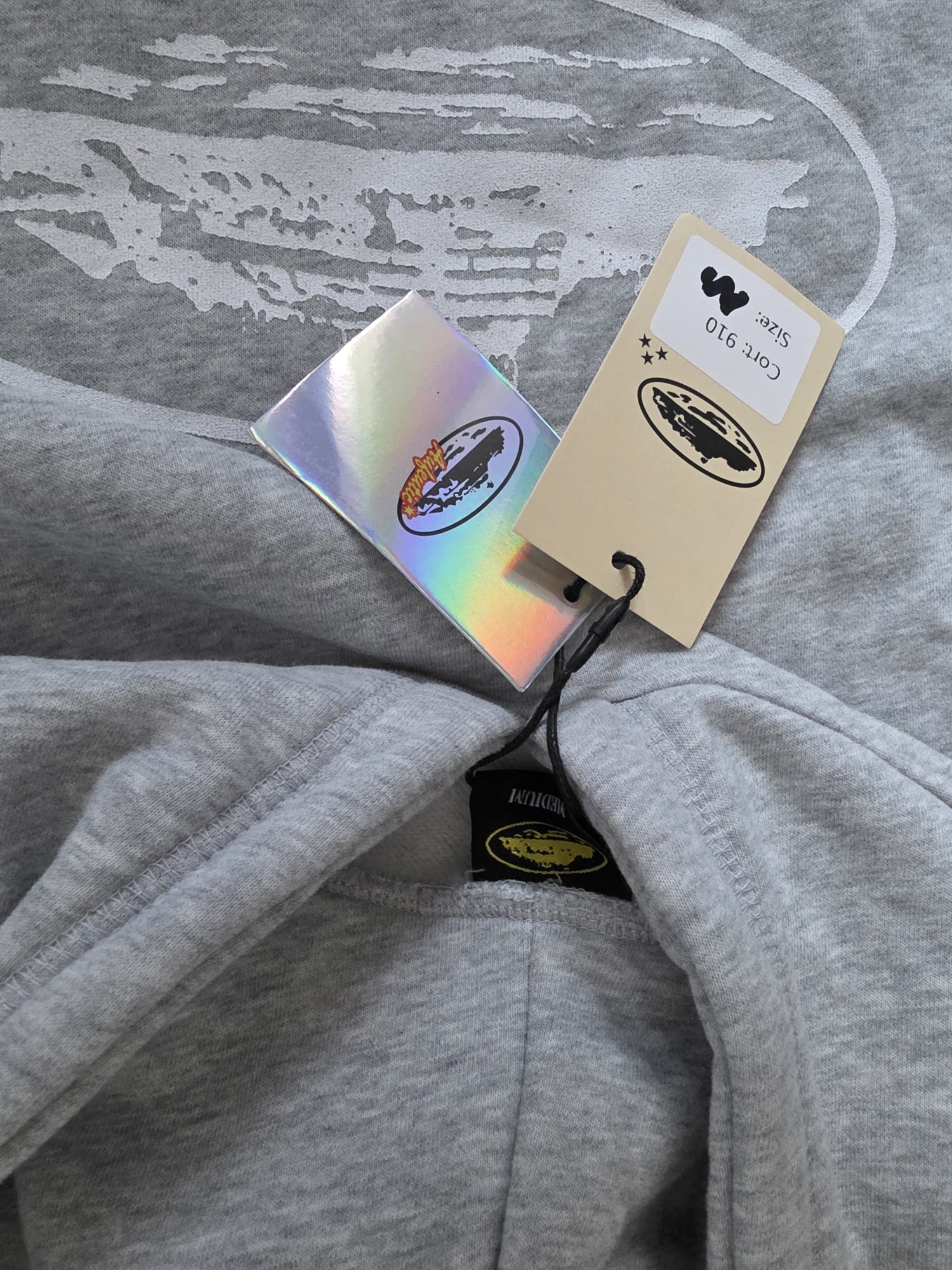 Bluza Corteiz Alcatraz Hoodie 2024 Grey. Rozmiar M/L