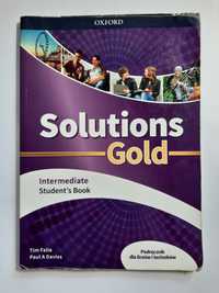 Podręcznik Solutions Gold, Intermediate, Oxford