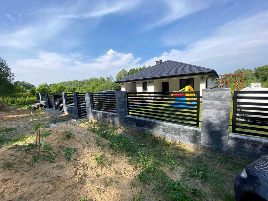 Nowoczesne ogrodzenia na wymiar- grzebieniowe, modułowe PRODUCENT