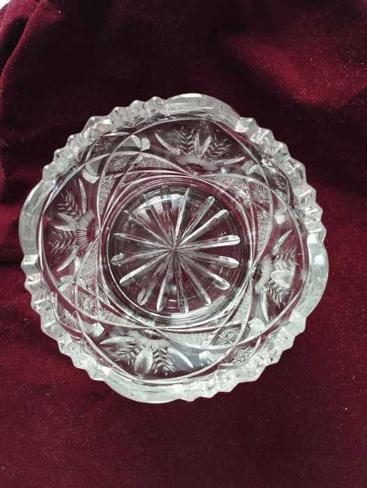 Кришталь, салатник /цукерниця, ссср