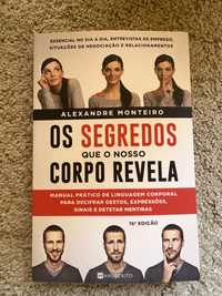 Livro “Os Segredos que o corpo revela” Alexandre Monteiro