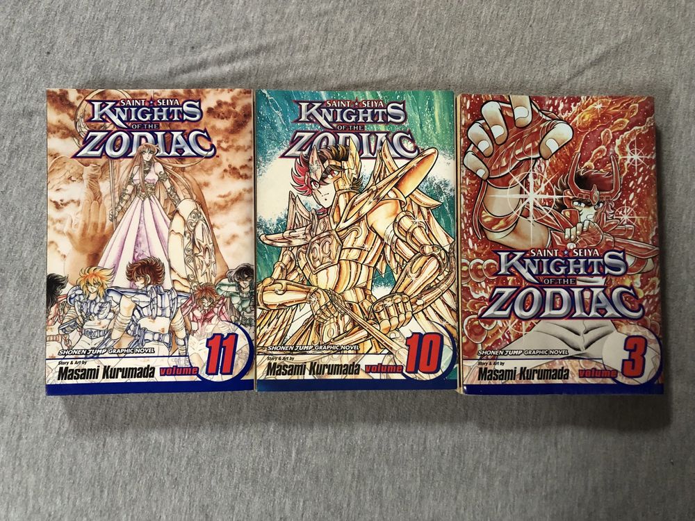 Manga Cavaleiros do Zodiaco / Saint Seiya