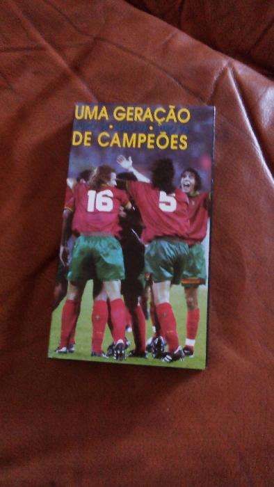 Cassete VHS " Geração de Ouro " Futebol