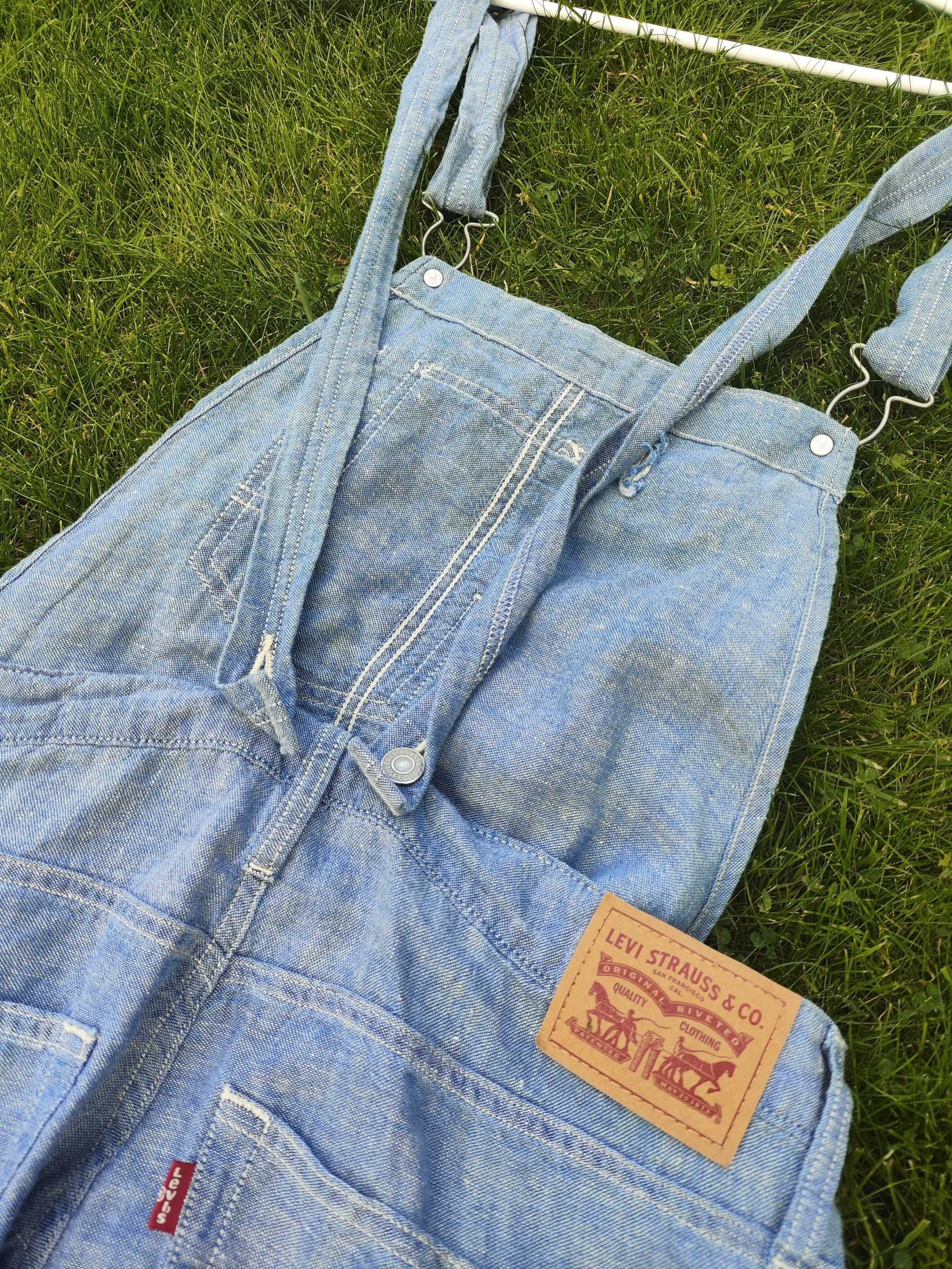 Ogrodniczki Kombinezon Jeansowy Levis S
