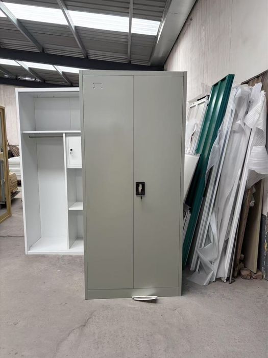 Nowa szafa metalowa Biurowa Garażowa na dokumenty 1850 x 900 x 400 mm