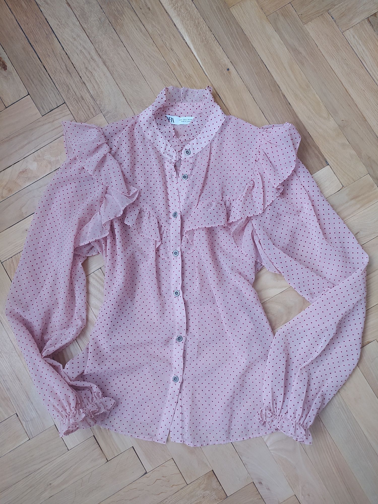 Блузка від Zara колір пудра