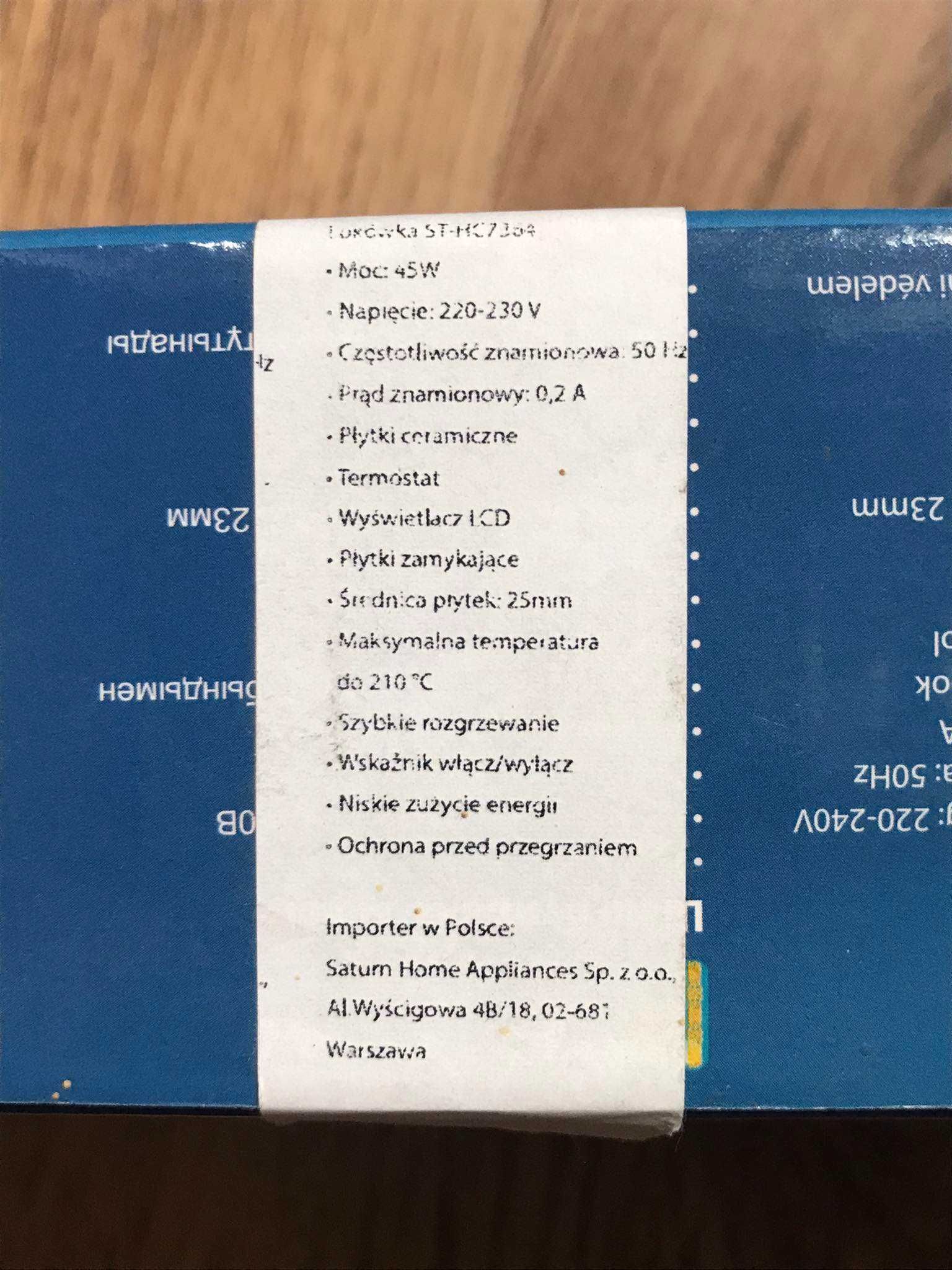 Prostownico-lokówka