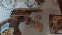 Гумкостріл, дерев'яний пістолет на резинках