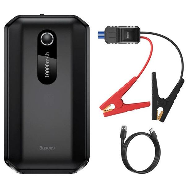 Бустер Baseus AIR Car Jump Starter Super Energy 3in1 12V 10000mAh