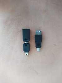 Адаптери перехідники в автівку USB to MiniUSB