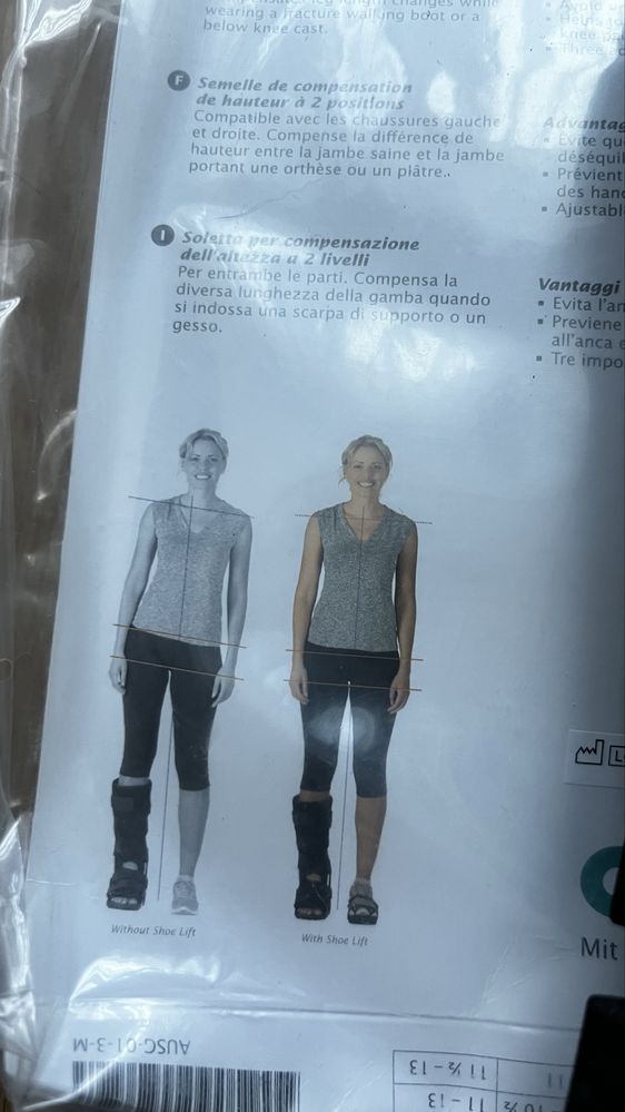 Фиксатор ортез  walker + подъемник