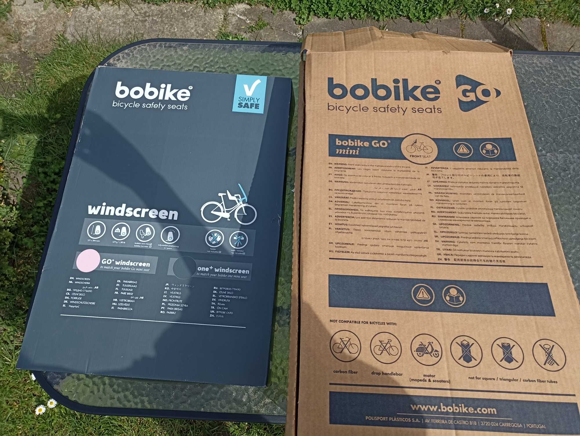 Fotelik Bobike Mini Go na przód z pleksi różowy