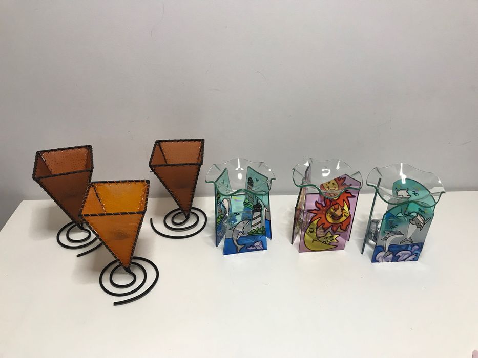 Suportes de velas e difusores ambiente