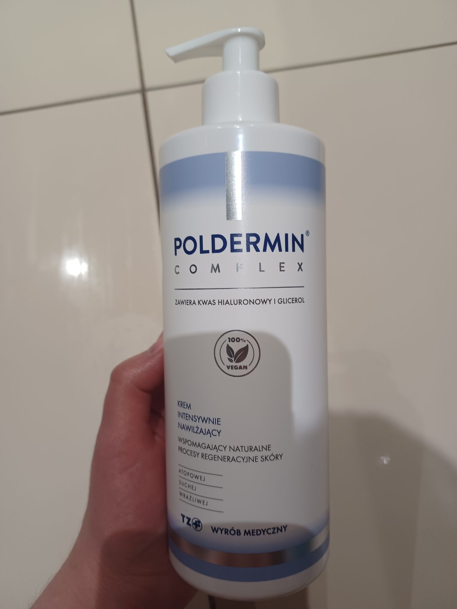 Emolienr Poldermin complex  krem nawilżający  500 ML