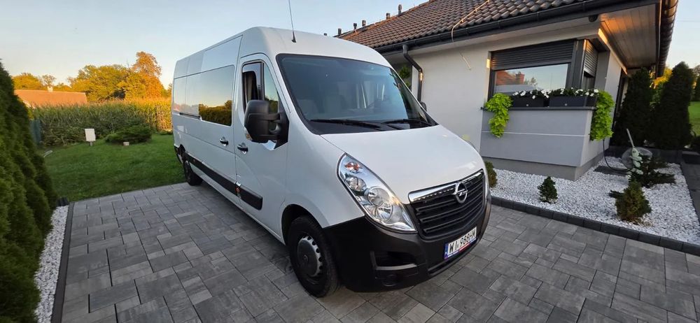Opel Movano  Opel movano ,brygadówka, 7-osobowy, fv vat