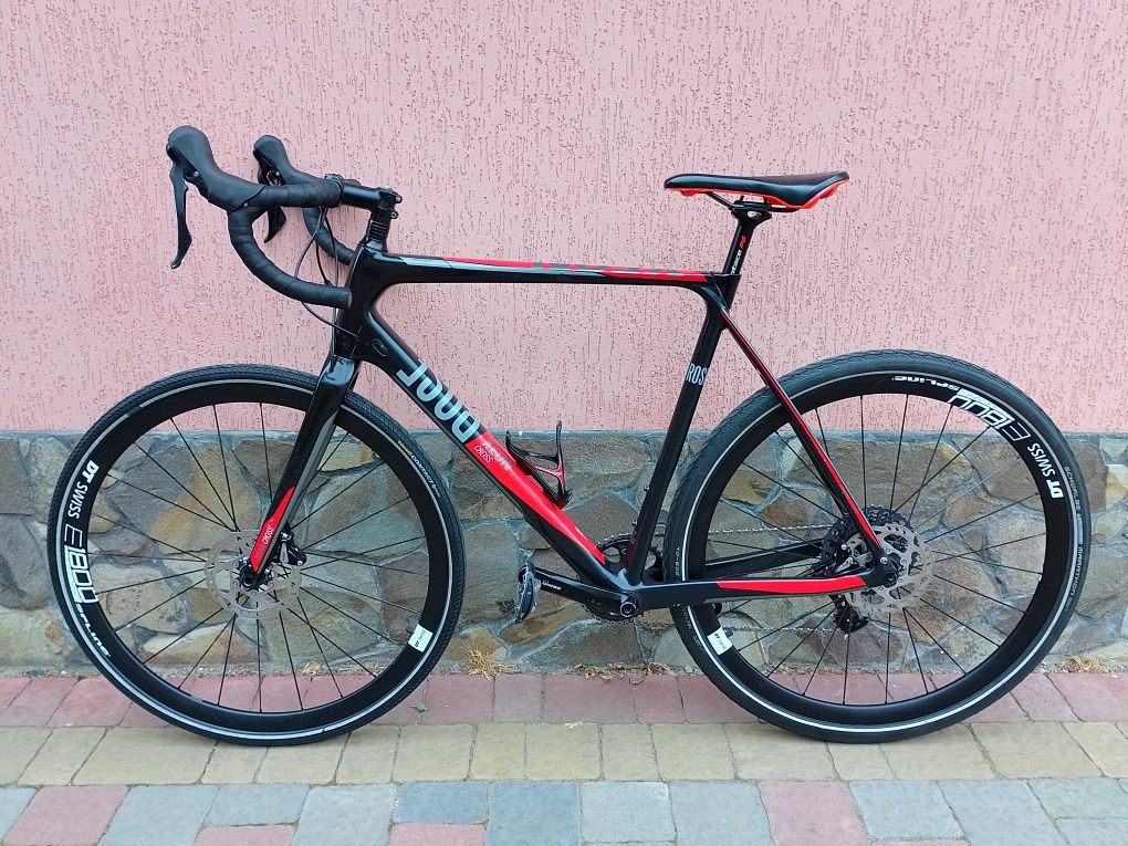 Шосейний карбоновий Rose Xeon велосипед Sram гравійник Grx Carbon