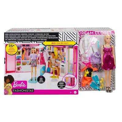 Ігровий набір Barbie Mattel Гардеробна кімната GBK10