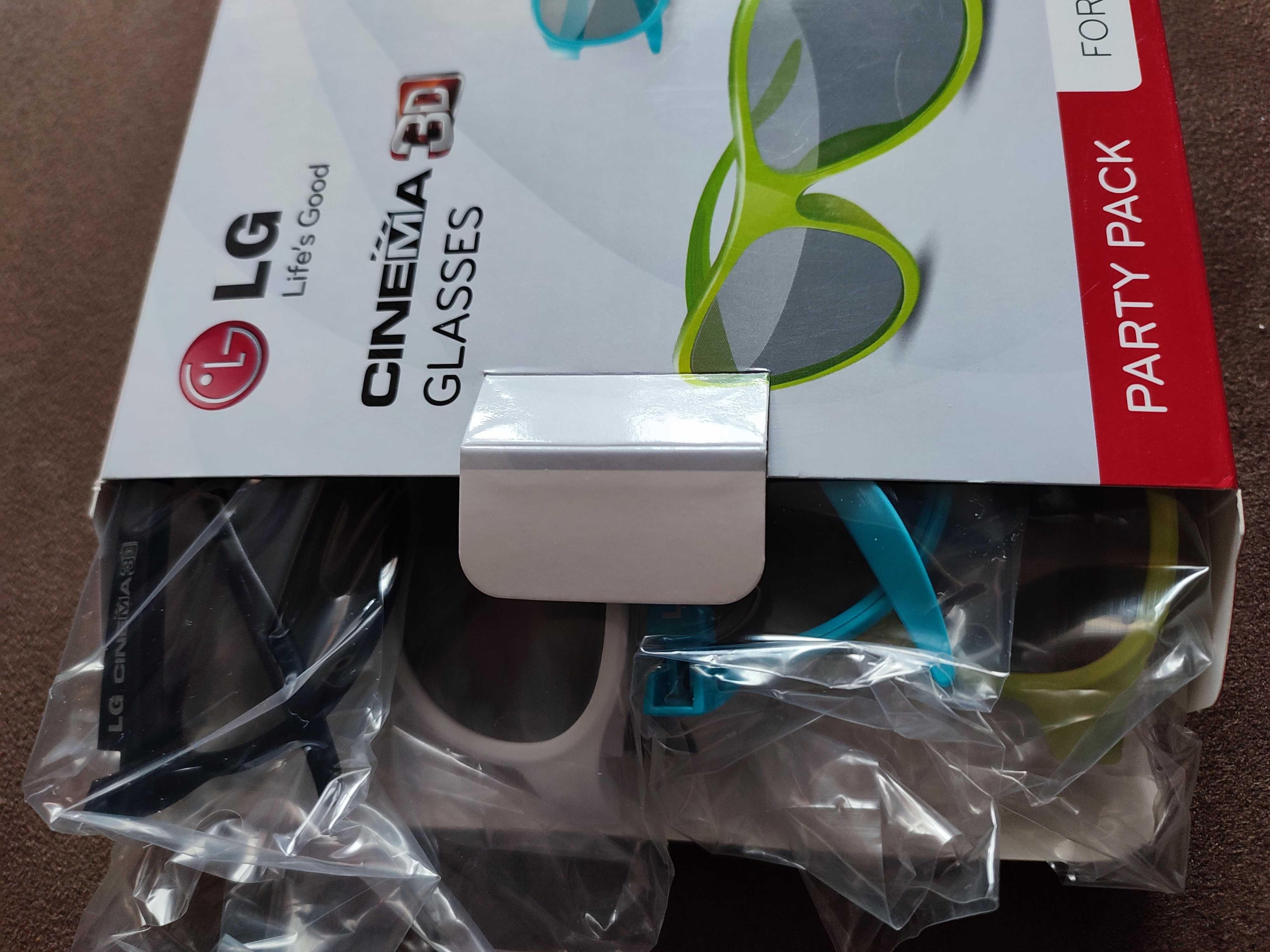 Okulary LG cinema 3D AG-F315 4 sztuki NOWE