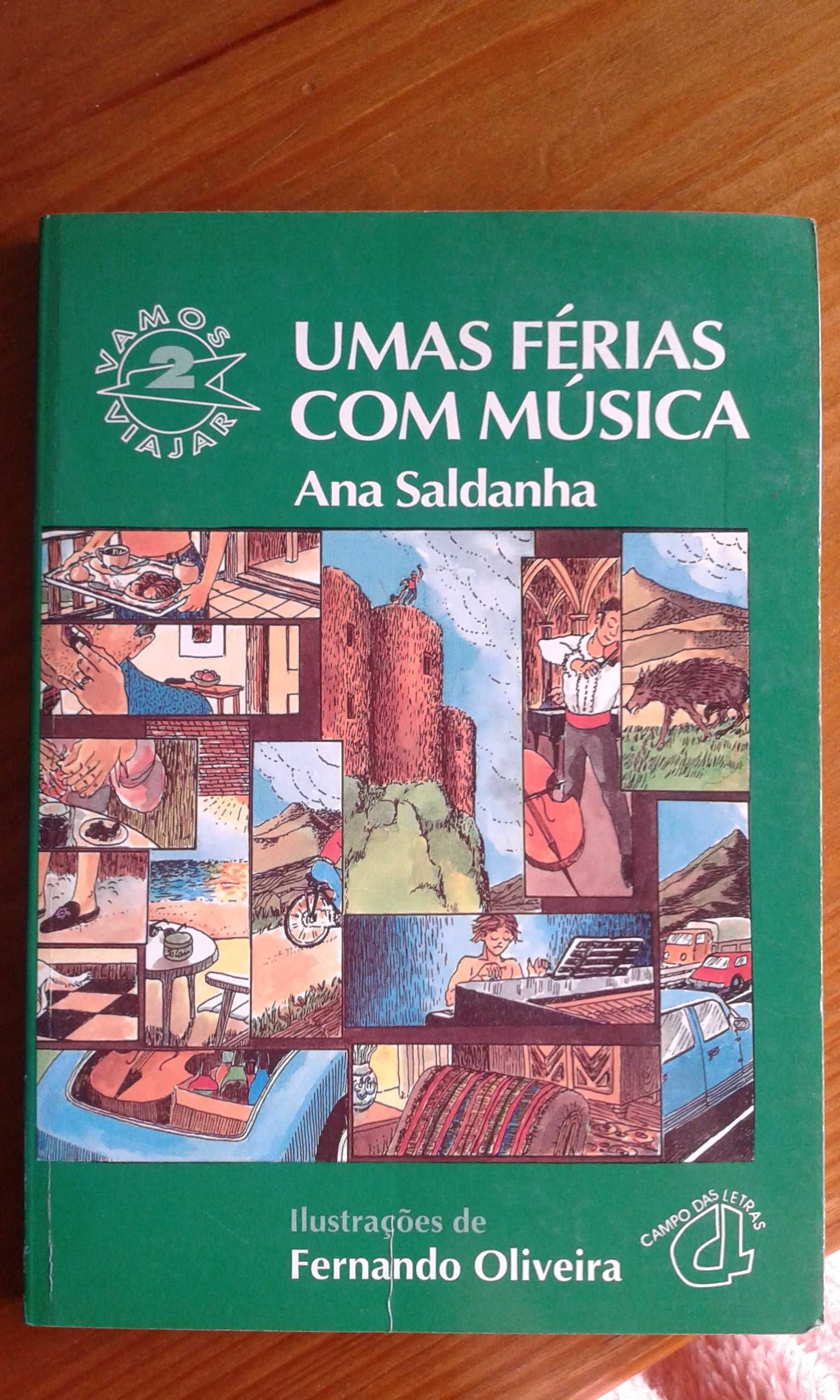 Livro Umas Férias com Música - Ana Saldanha