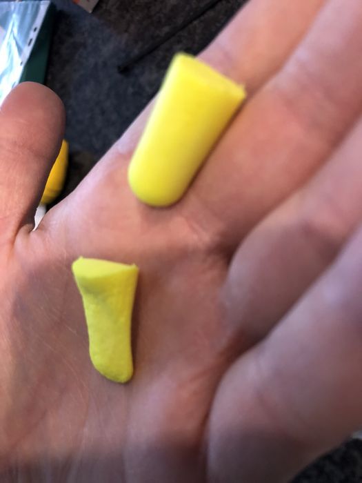 25x STOPERY zatyczki wkładki DO uszu OSZ 3M wyciszenie bezsenność