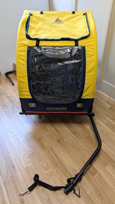 Hafenbande Przyczepka Rowerowa Cabby L Jogger 155X74X103Cm Do45Kg Duża