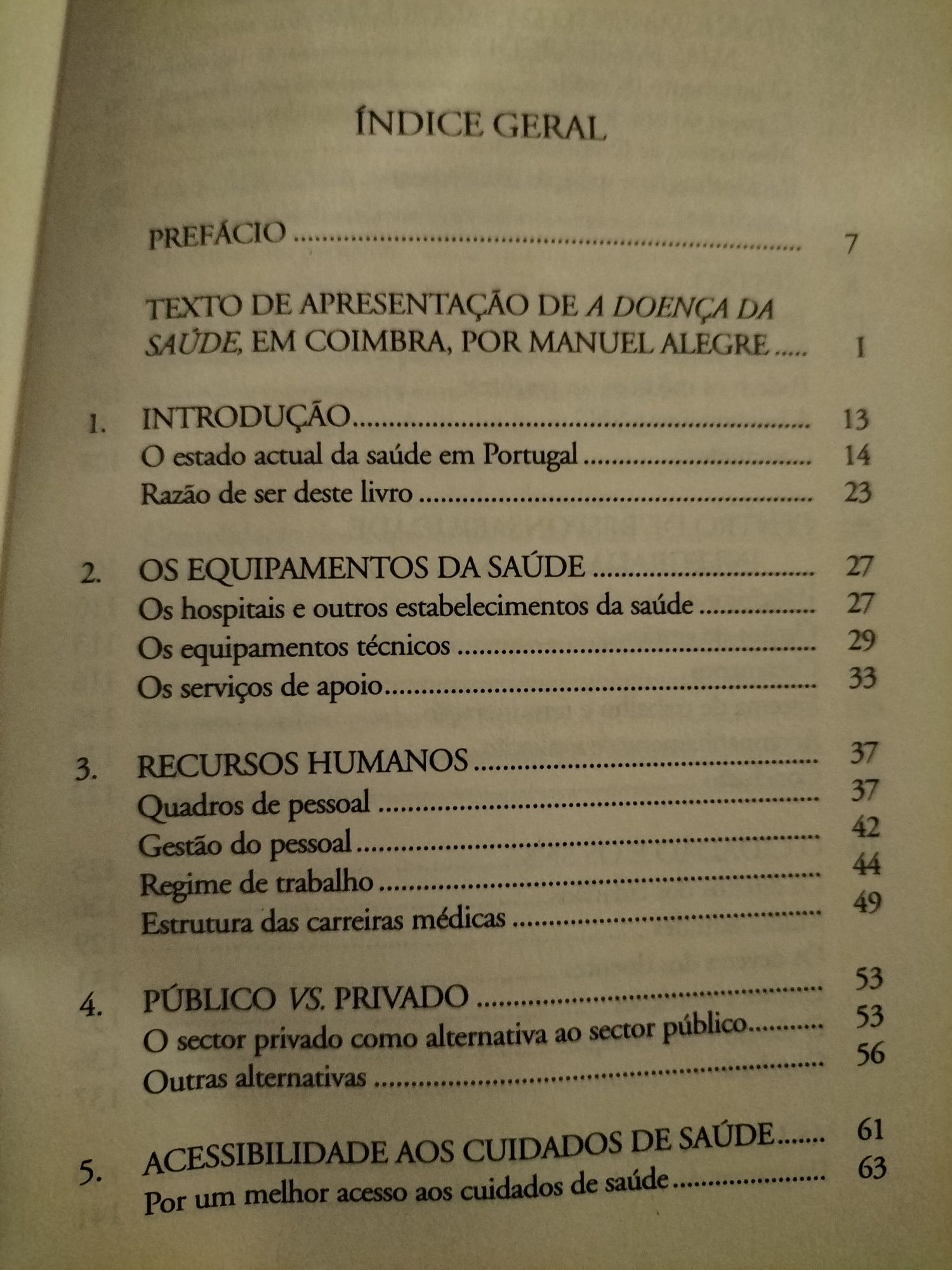 A doença da saude