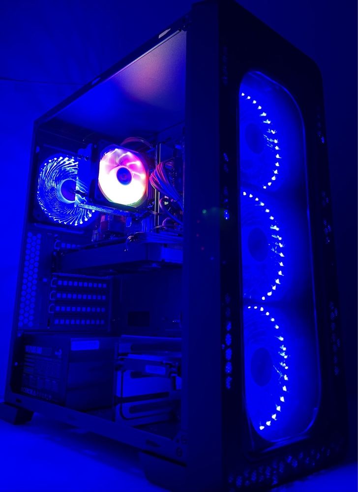 Ігровий ПК Intel Core i5 10400f 16DDR4 128SSD 500HDD RX580 4gb новий