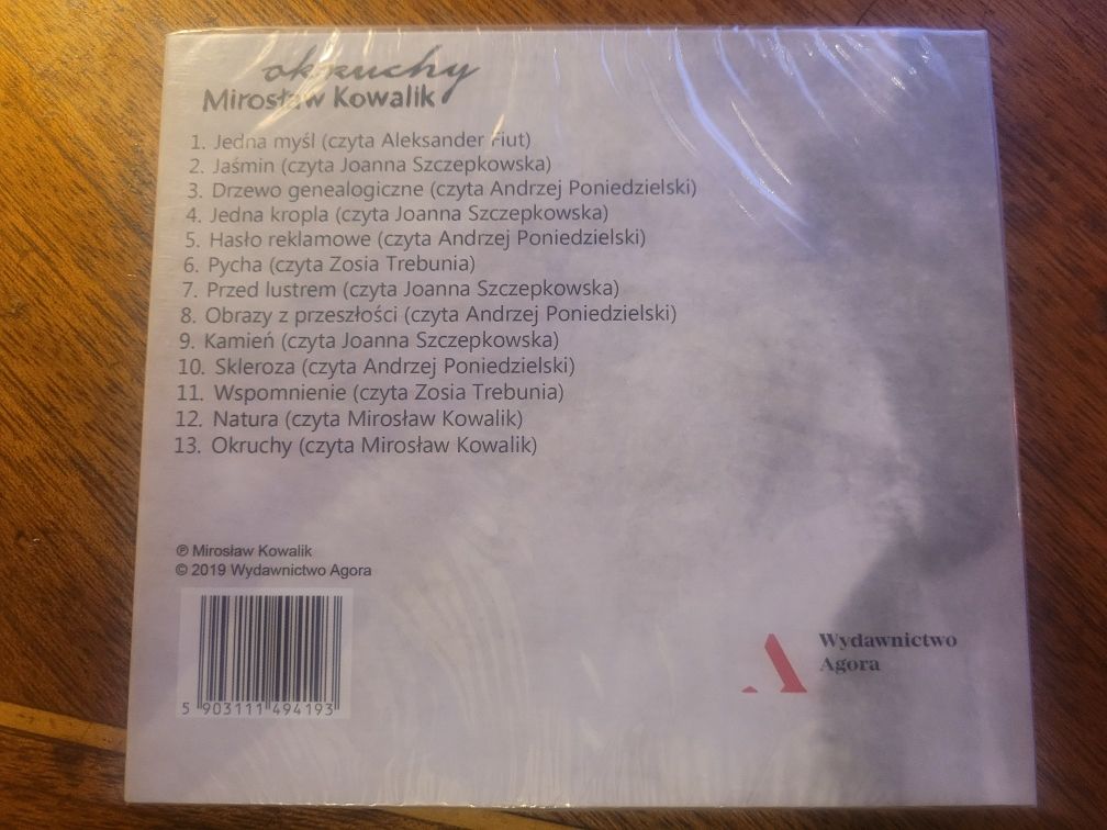 CD Mirosław Kowalik Okruchy 2019 Agora / folia