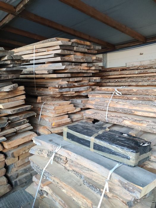 Brusy suszone dąb jesion grubości od 3cm do 10 cm do 5m