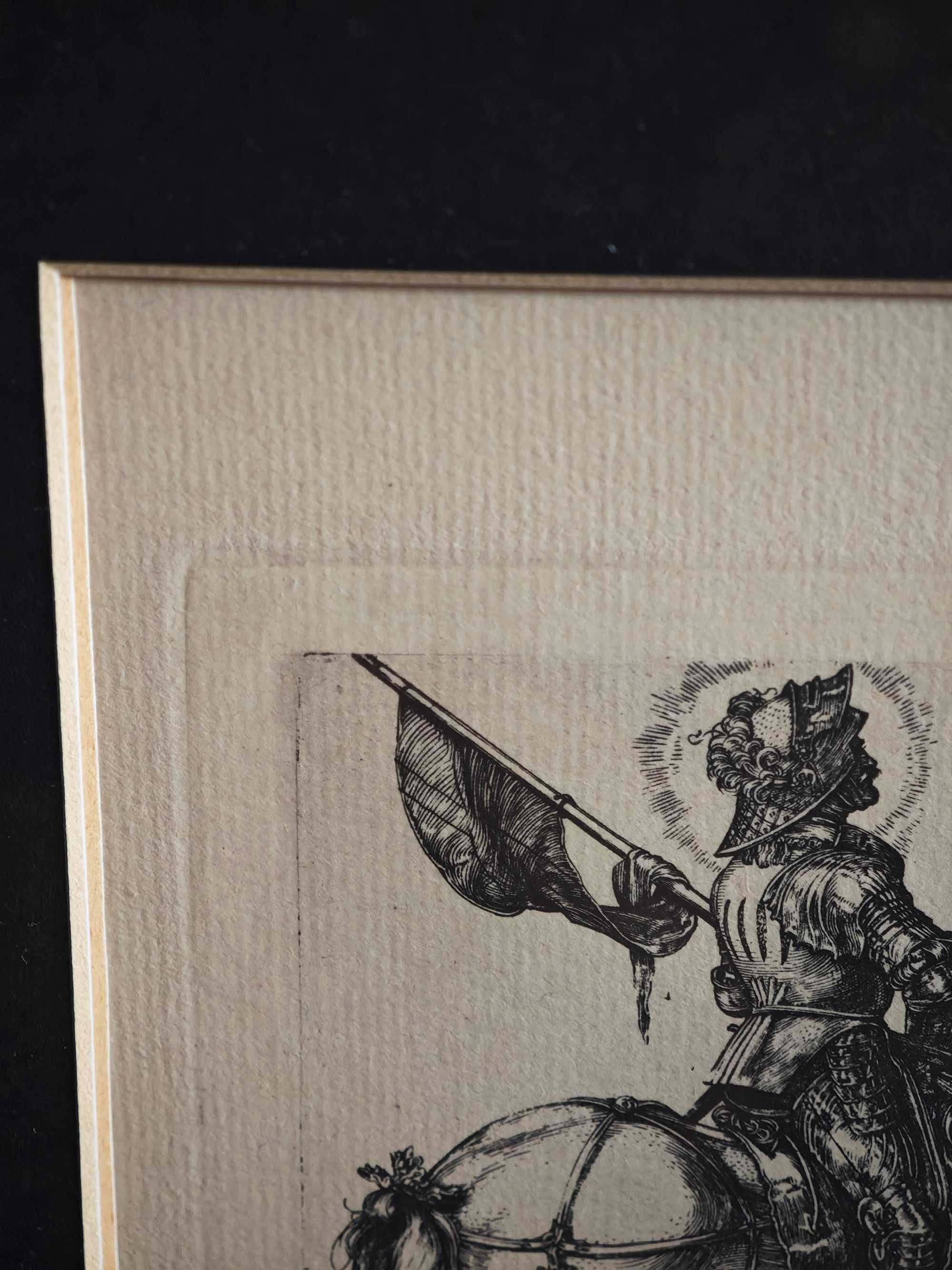 Albrecht Durer 1508 Saint George on Horseback - Swiety Jerzy na koniu