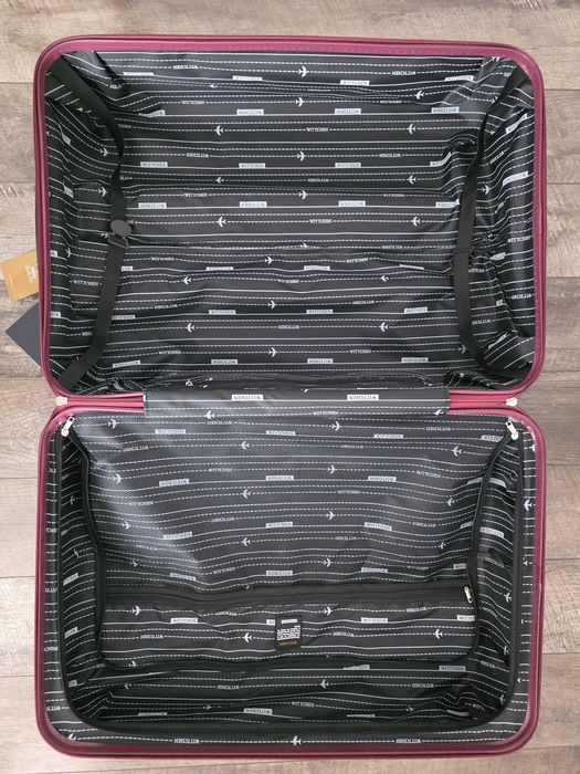 WITTCHEN Walizka duża 56-3A-313-31 Bordowa