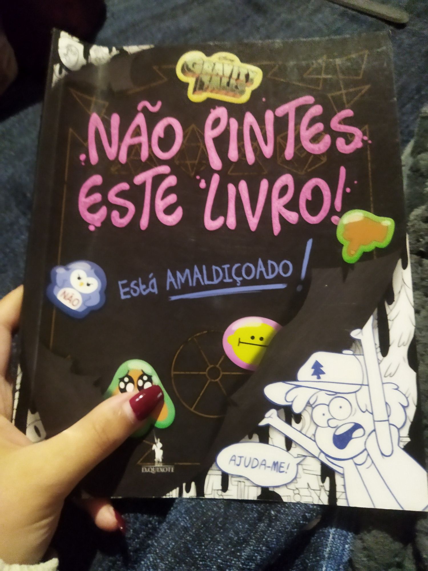 Livro para colorir de Gravity Falls