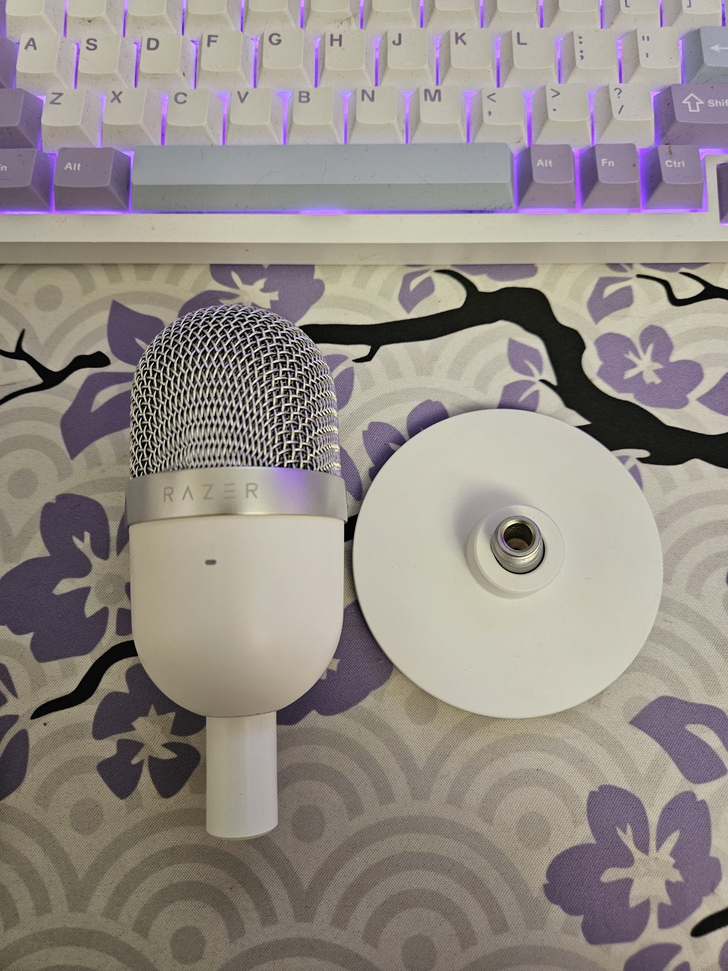 Mikrofon Razer Siren Mini biały