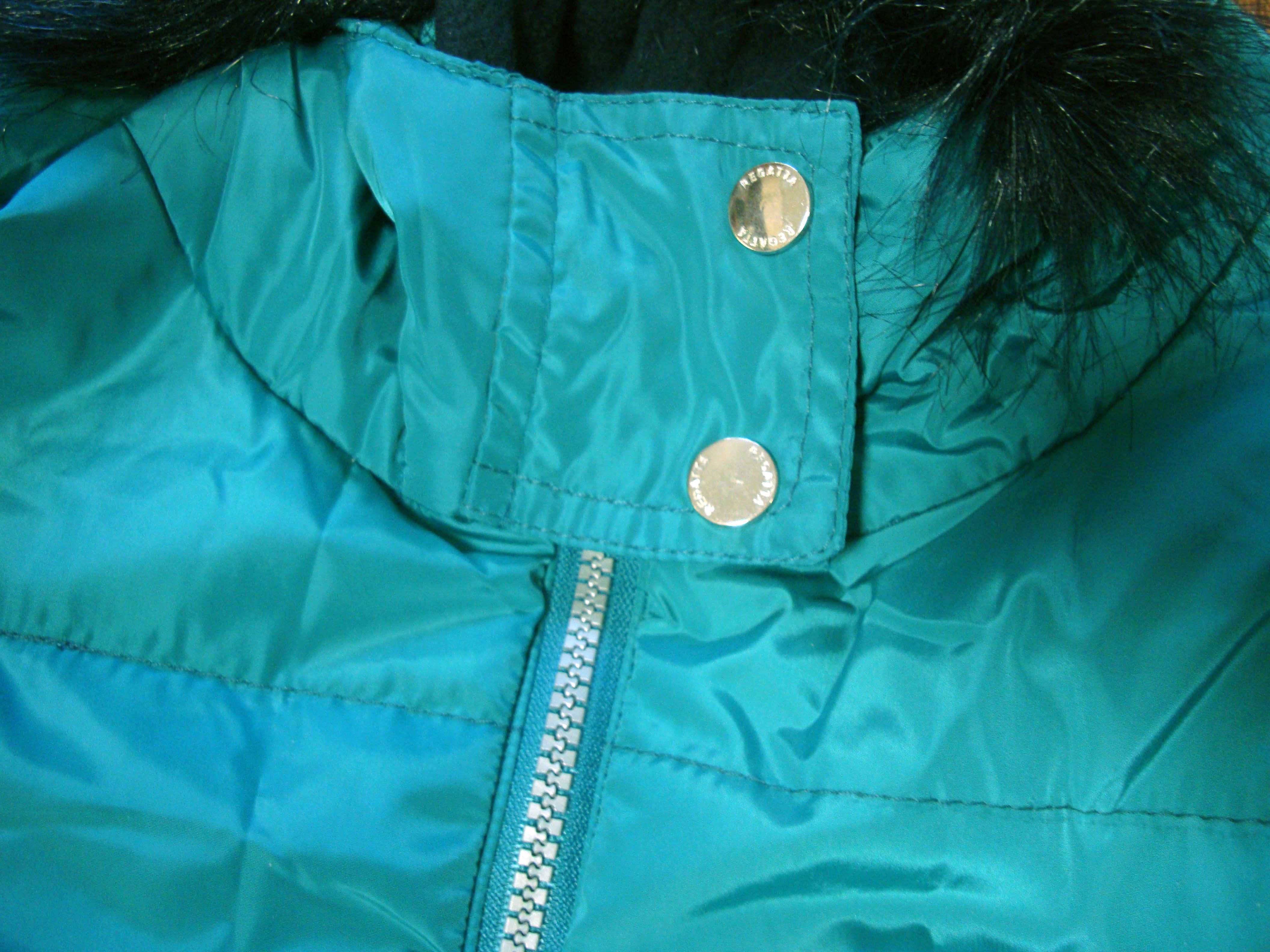 Куртка утепленная пальто с капюшоном regatta 12-14 лет