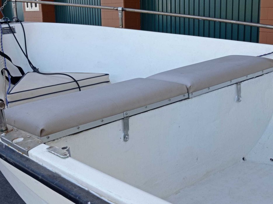 Embarcação de recreio 4,70m 25 HP e respectivo atrelado