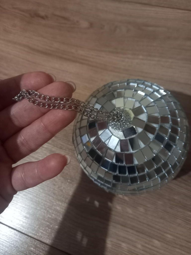 Kula ozdoba kolor srebrny
