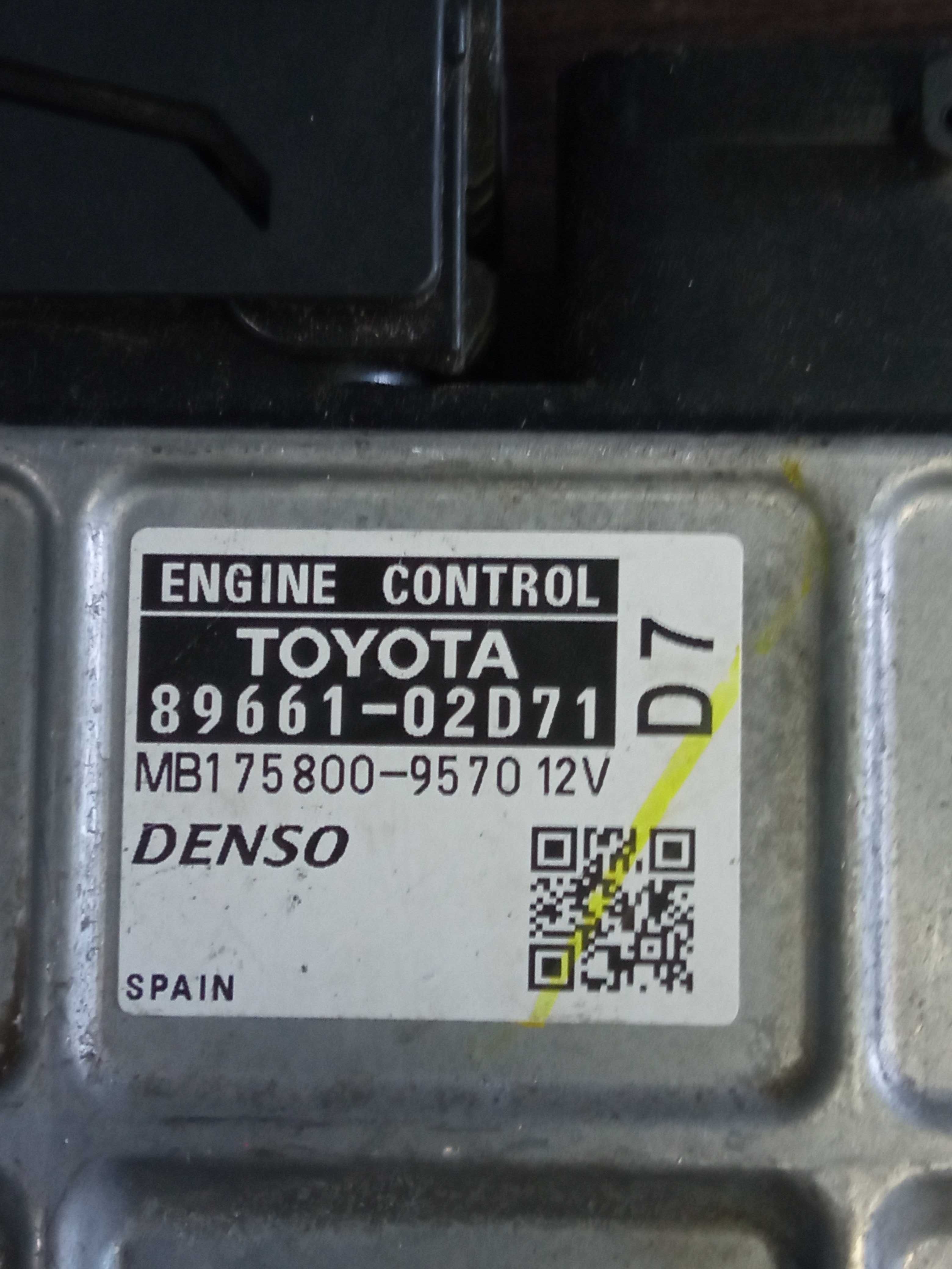 Sterownik silnika Toyota Auris 2.2D 89661/02D71 Siedlce