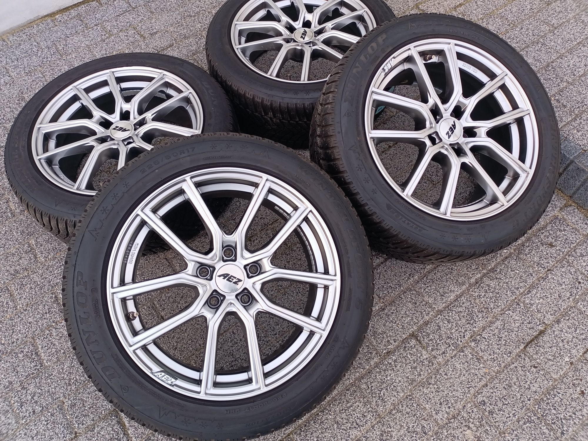 Koła 17" 5x112 Opony 225/50/17 Mercedes VW Passat B8 B7 CC audi A4 a6