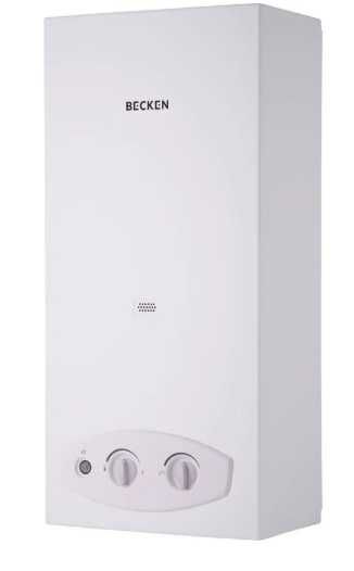 Esquentador BECKEN BWH4027 Atmosférico - Gás Natural
