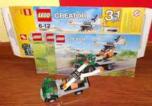 Klocki Lego Creator 31043 Ciężarówka z helikopterem KOMPLET
