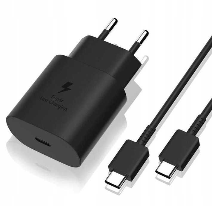 Ładowarka sieciowa PD 25W USB-C + Kabel USB typ C 1M JELLICO