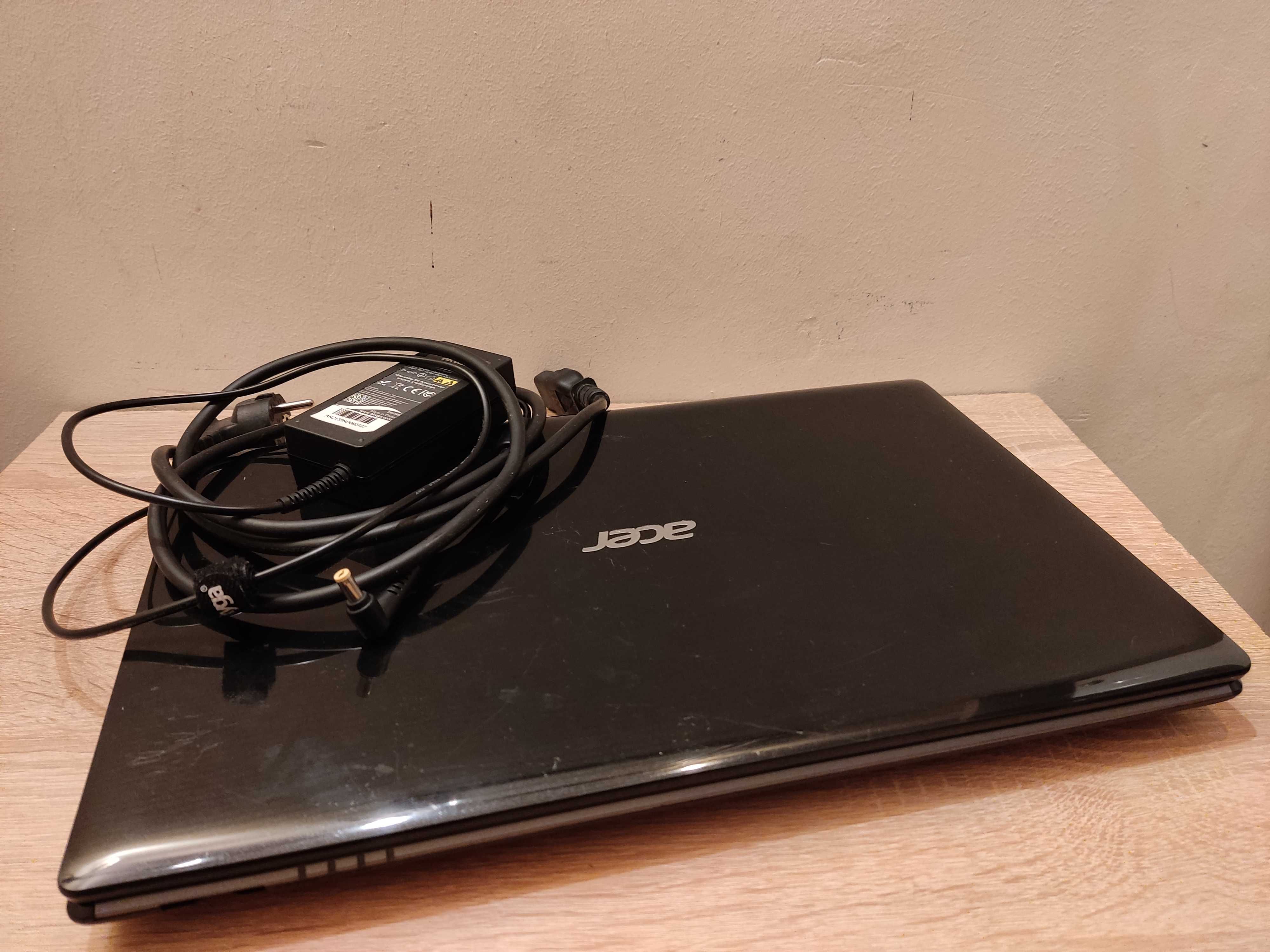 Okazja Acer Aspire 5755G , I5 , 8/320GB , 15.6" , 11 Pro - BDB. Stan