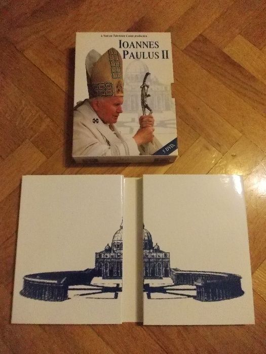 Jan Paweł II-kolekcja-filmy+książka+płyta - Tanio