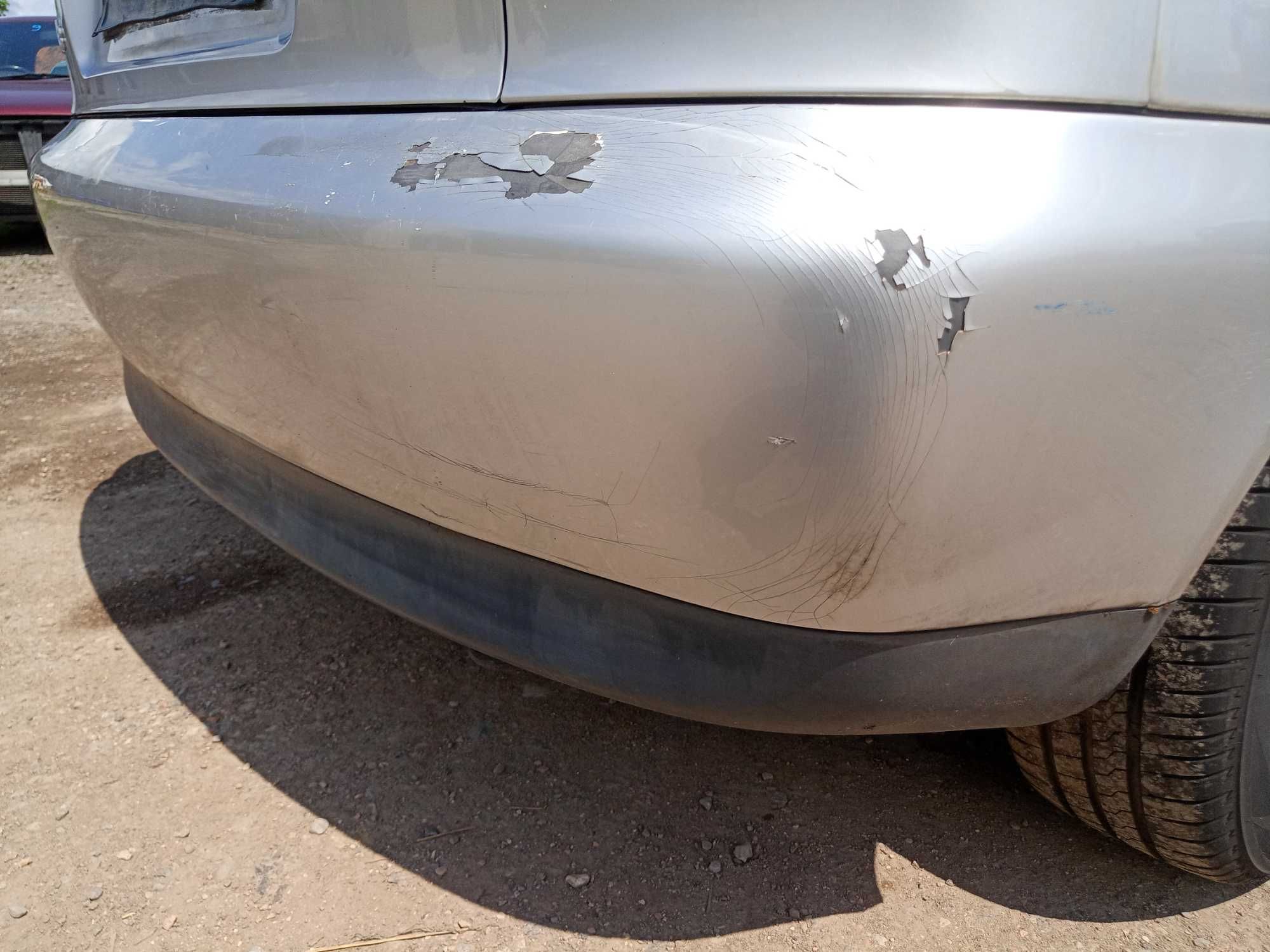 AUDI A3 8l ly7w zderzak tył tyl srebrny kompletny tylny dokładka