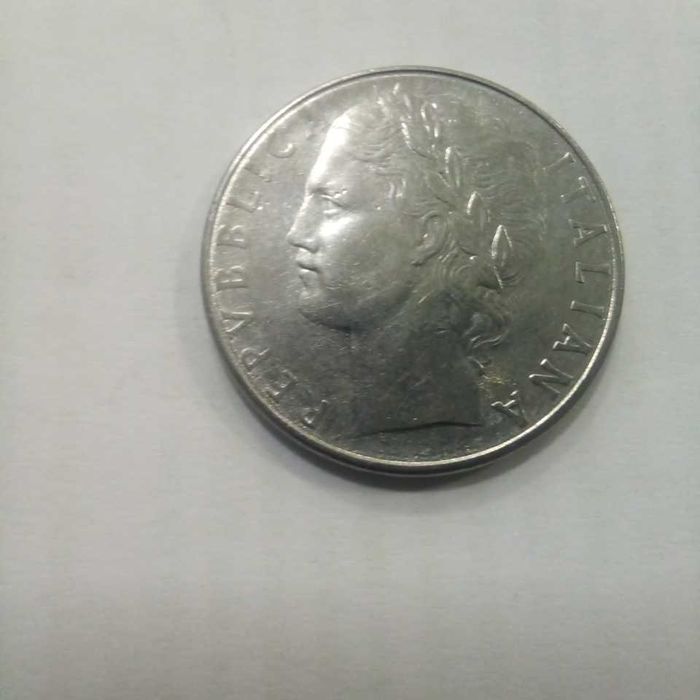 Moedas italianas de 100 liras