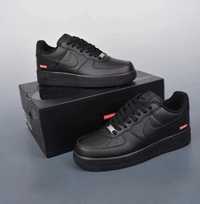 Nike Air Force 1 Low Supreme Black 43