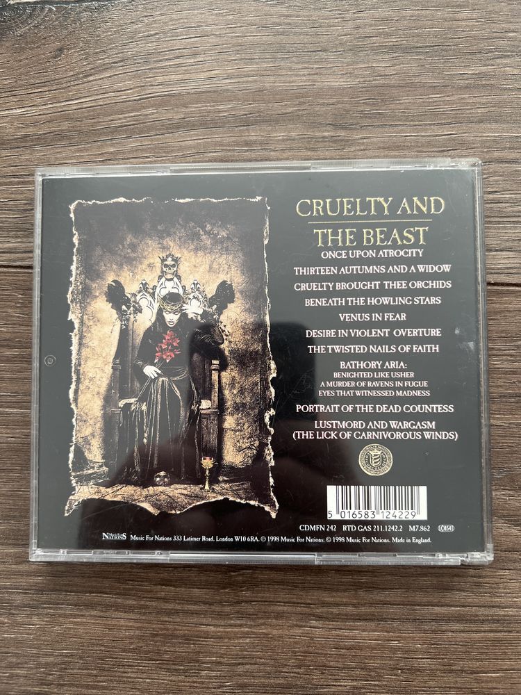 Cradle of Filth - Cruelty and The Beast