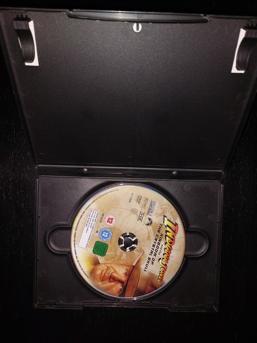 DVD " Indiana Jones Reino da Caveira Cristal " Como Novo)