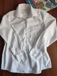 Biała koszula George rozm 140-146 cm
