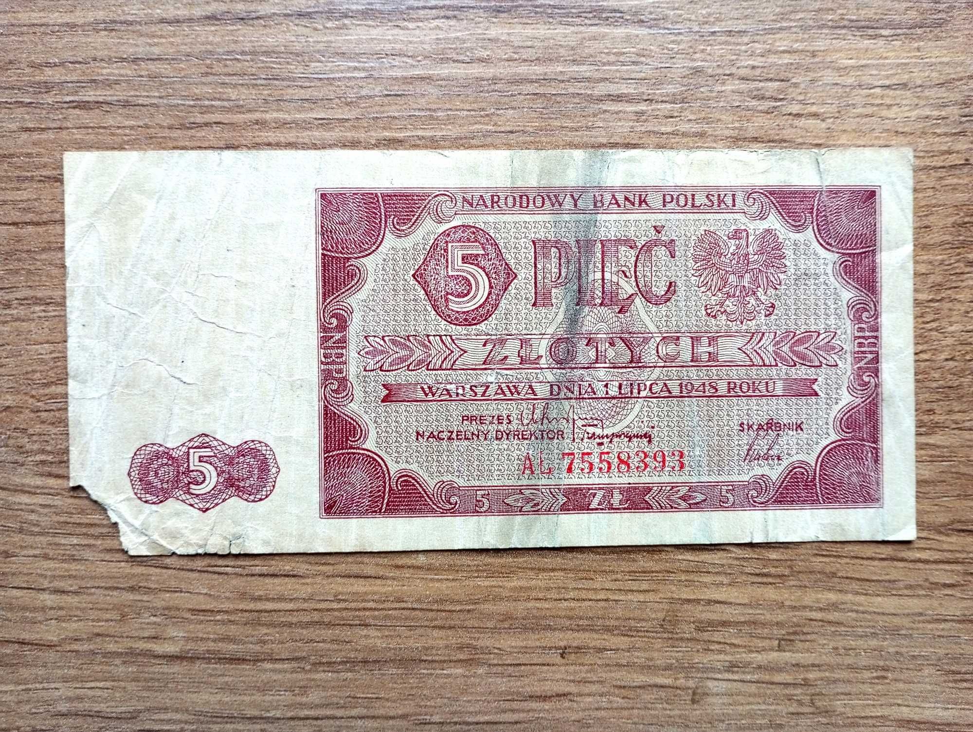 5 zł   1948  -  L -